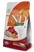 Farmina N&D Pumpkin сухой корм для стерилизованных кошек и кастрированных котов, беззерновой, перепел, тыква и гранат (300 г)
Farmina N&D Pumpkin сухой корм для стерилизованных кошек и кастрированных котов, беззерновой, перепел, тыква и гранат (300 г)
