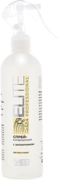 Elite Professional спрей для кошек и собак, с аллантоином, для облегчения расчесывания шерсти (270 мл)
Elite Professional спрей для кошек и собак, с аллантоином, для облегчения расчесывания шерсти (270 мл)