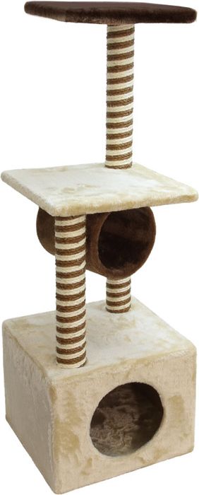 Triol игровой комплекс для кошек, двухцветный, с домиком и туннелем (35х35х103 см)
Triol игровой комплекс для кошек, двухцветный, с домиком и туннелем (35х35х103 см)