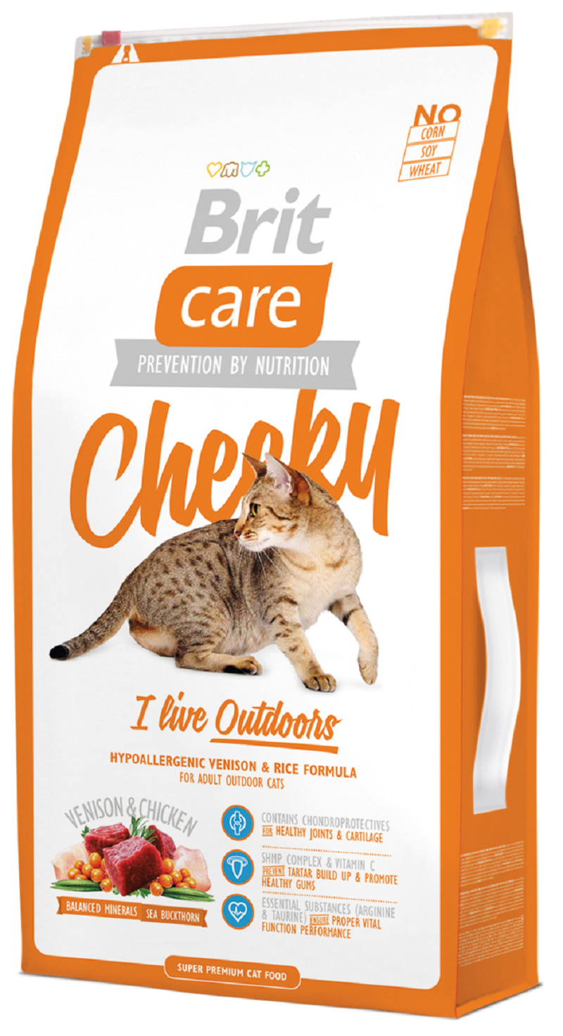 Brit Care Cheeky Living Outdoor сухой корм для активных кошек и кошек уличного содержания (400 г)
Brit Care Cheeky Living Outdoor сухой корм для активных кошек и кошек уличного содержания (400 г)