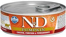 Farmina N&D Pumpkin консервированный корм для кошек, курица, гранат с тыквой (80 г)
Farmina N&D Pumpkin консервированный корм для кошек, курица, гранат с тыквой (80 г)