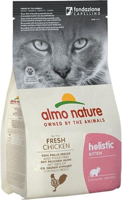 Almo Nature корм для котят Holistic, профилактика избыточного веса, с курицей, с рисом (400 гр)
Almo Nature корм для котят Holistic, профилактика избыточного веса, с курицей, с рисом (400 гр)