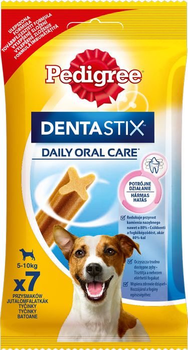 Pedigree Denta Stix лакомство для собак мелких пород для снятия зубного камня (45 г)
Pedigree Denta Stix лакомство для собак мелких пород для снятия зубного камня (45 г)