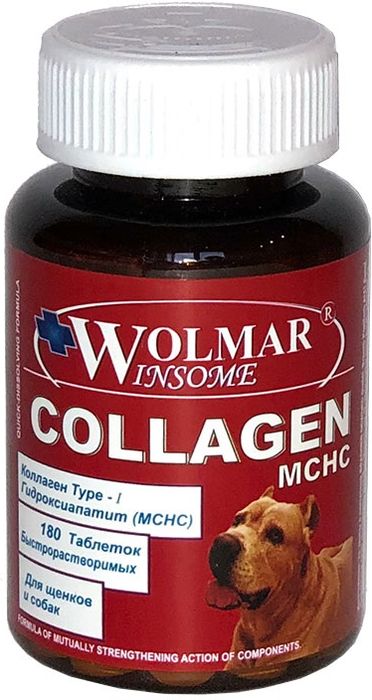 Wolmar Winsome Collagen MCHC комплекс для собак, для опорно-двигательного аппарата (2160 таблеток)
Wolmar Winsome Collagen MCHC комплекс для собак, для опорно-двигательного аппарата (2160 таблеток)