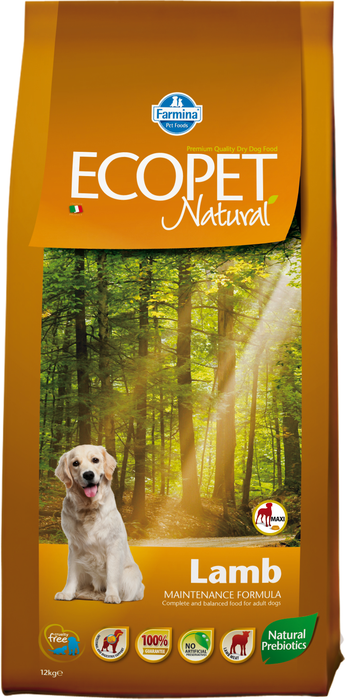 Farmina Ecopet Natural сухой корм для взрослых собак крупных пород, ягненок (12 кг)
Farmina Ecopet Natural сухой корм для взрослых собак крупных пород, ягненок (12 кг)