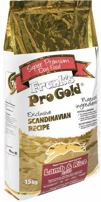 Frank's ProGold корм для собак при чувствительном пищеварении, ягненок и рис (15 кг)
Frank's ProGold корм для собак при чувствительном пищеварении, ягненок и рис (15 кг)