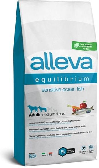 Alleva Equilibrium корм для собак средних и крупных пород, чувствительное пищеварение, рыба (12 кг)
Alleva Equilibrium корм для собак средних и крупных пород, чувствительное пищеварение, рыба (12 кг)