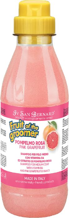 ISB Fruit of the Grommer шампунь для шерсти средней длины с витаминами, розовый грейпфрут (500 мл)
ISB Fruit of the Grommer шампунь для шерсти средней длины с витаминами, розовый грейпфрут (500 мл)