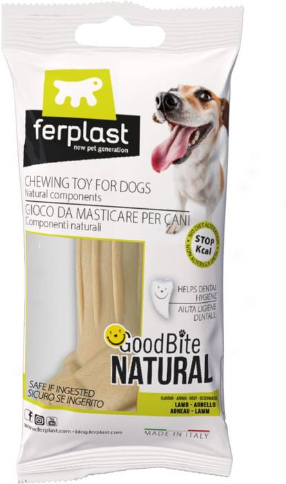 Ferplast игрушка-кость GoodBite M вкус баранины, в индивидуальной упаковке (70 гр)
Ferplast игрушка-кость GoodBite M вкус баранины, в индивидуальной упаковке (70 гр)