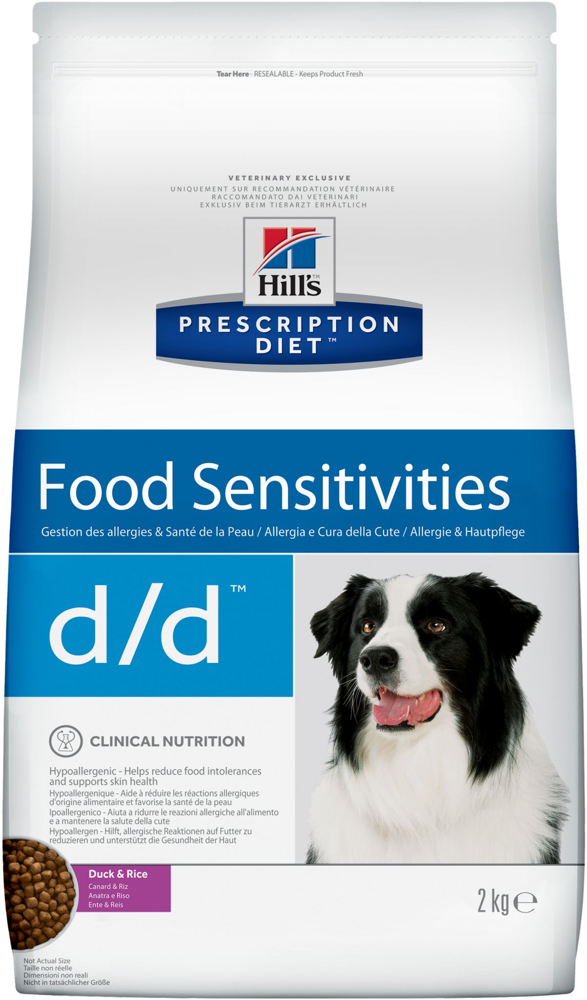 Hills Prescription Diet D/D сухой корм для собак для лечения кожных и желудочно-кишечных аллергий с уткой и рисом (12 кг)
Hills Prescription Diet D/D сухой корм для собак для лечения кожных и желудочно-кишечных аллергий с уткой и рисом (12 кг)