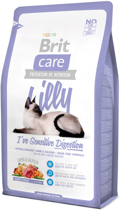 Brit Care сухой корм для взрослых кошек всех пород чувствительное пищеварение беззерновой (7 кг)
Brit Care сухой корм для взрослых кошек всех пород чувствительное пищеварение беззерновой (7 кг)