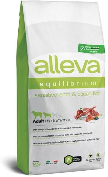 Alleva Equilibrium корм для собак средних и крупных пород, чувствительное пищеварение, ягненок, рыба (12 кг)
Alleva Equilibrium корм для собак средних и крупных пород, чувствительное пищеварение, ягненок, рыба (12 кг)