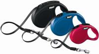 Flexi Classic XS поводок-рулетка ремень, черный