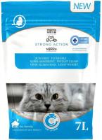 Organic team Strong Action комкующийся наполнитель для кошачьего туалета, суперкомок, из маниоки