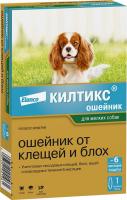 Elanco Килтикс ошейник для щенков и собак малых пород, от клещей и блох