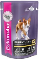 Eukanuba влажный корм для щенков с курицей