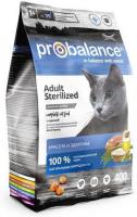 ProBalance корм для стерилизованных взрослых кошек всех пород и кастрированных котов, курица с рисом