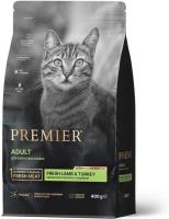 Premier корм для кошек, ягненок с индейкой