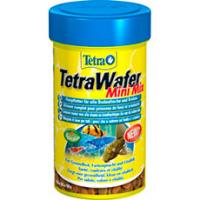 Tetra Wafer Mini Mix корм для донных рыб и ракообразных, чипсы