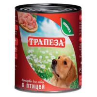 Трапеза влажный корм для собак с птицей