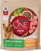 Сухой корм Purina ONE® для собак мелких пород с активным образом жизни, с высоким содержанием курицы и с рисом