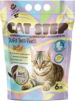 Cat Step Tofu Tutti Frutti комкующийся растительный наполнитель для кошачьих туалетов