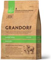 Grandorf корм для собак малых пород, ягненок с индейкой