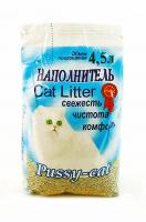 Pussy Cat наполнитель цеолитовый впитывающий для кошек