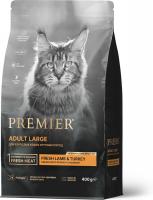 Premier корм для кошек крупных пород, ягненок с индейкой