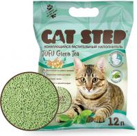 CAT STEP CatStep Tofu комкующийся наполнитель для кошачьих туалетов, зеленый чай