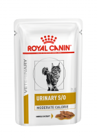 Royal Canin Urinary S/O Moderate Calorie лечебный корм для кошек для профилактики мочекаменной болезни