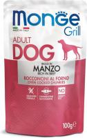 Monge Dog Grill влажный корм для собак с говядиной