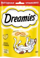 Dreamies лакомство для кошек подушечки с сыром
