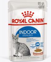 Royal Canin Indoor влажный корм для стерилизованных кошек, живущих в помещении, в соусе