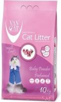Van Cat Baby Powder комкующийся наполнитель для кошачьих туалетов, без пыли, с ароматом детской