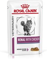 Royal Canin Renal лечебный корм для кошек при хронической почечной недостаточности с курицей