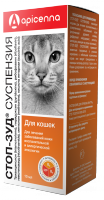 Apicenna Стоп-Зуд суспензия для лечения заболевания кожи для кошек, 10 мл