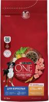 Сухой корм Purina ONE® для взрослых собак средних и крупных пород, с высоким содержанием курицы и рисом