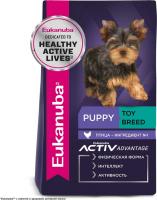 Eukanuba Puppy Toy Breed сухой корм для щенков миниатюрных пород с курицей