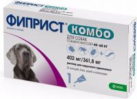 KRKA Фиприст Комбо для собак свыше 40 кг от блох и клещей