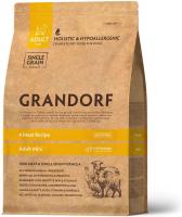 Grandorf корм для собак малых пород, четыре вида мяса
