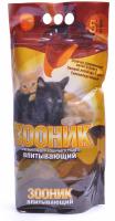 Зооник впитывающий наполнитель для кошек