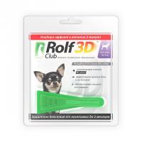 Rolf Club Rolfclub 3D капли от блох, клещей и комаров для собак 10-20 кг