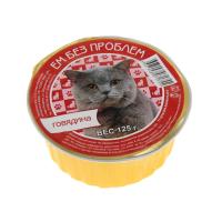 Ем Без Проблем влажный корм для кошек с говядиной