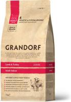 Grandorf корм для домашних кошек, ягненок с индейкой
