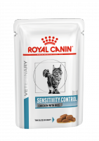 Royal Canin Sensitivity Control влажный корм для взрослых кошек с пищевой аллергией или непереносимостью