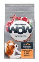 AlphaPet WOW корм для собак малых пород, с индейкой и рисом