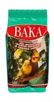 Вака ВК сухой корм для мелких и средних попугаев в период линьки