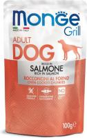 Monge Dog Grill Pouch влажный корм для собак с лососем
