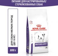 Royal Canin Neutered S корм для взрослых стерилизованных собак малых пород